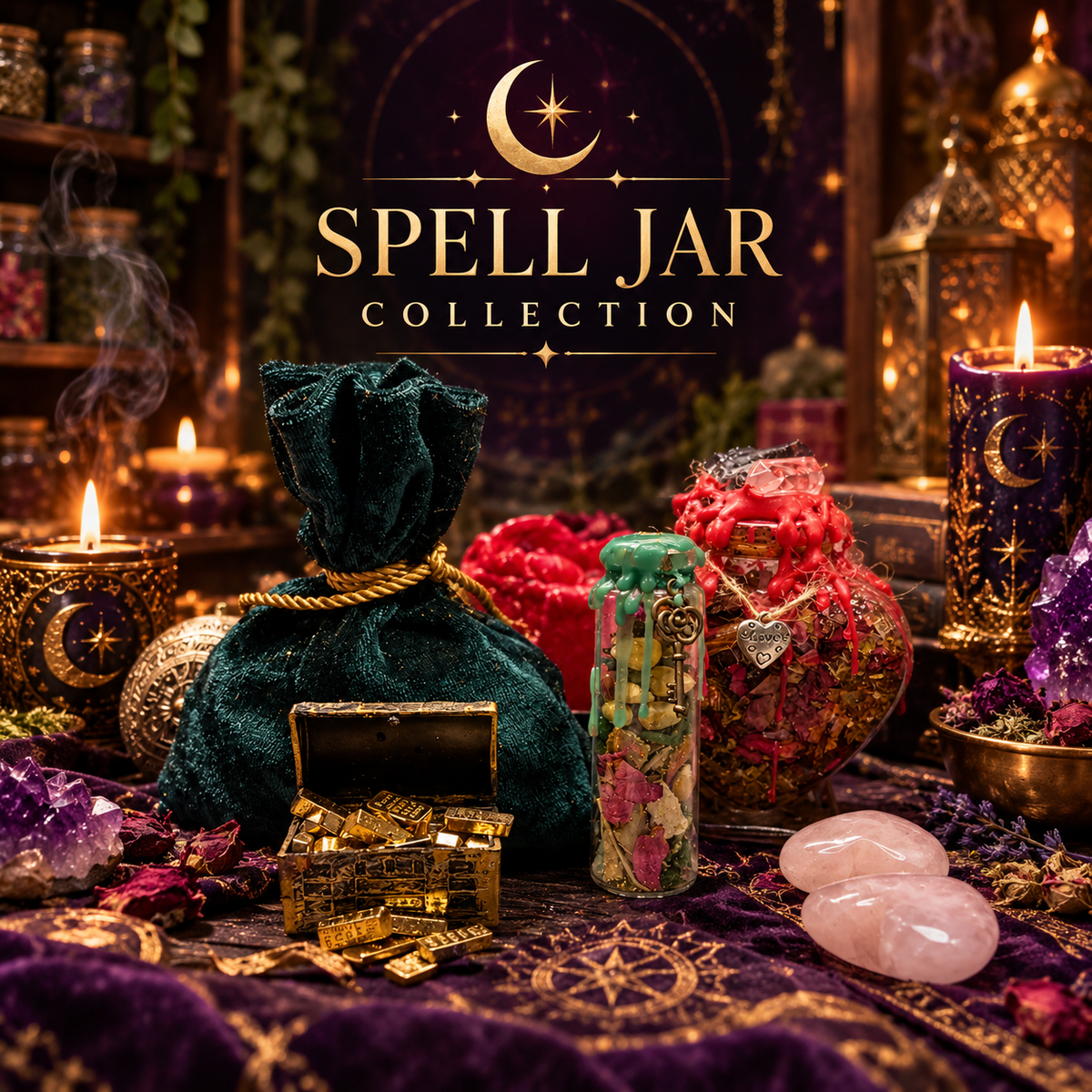 برطمانات النية (Spell Jars)
